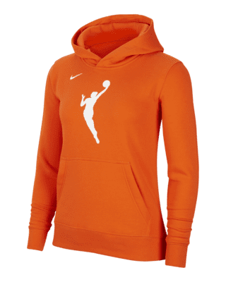 売れ筋商品|||ナイキ カットソー トップス レディース Women's Orange WNBA Logo woman Team 13 Cropped Pullover Hoodie Orange Team 13 Courtside Women's Nike WNBA Cropped Pullover Hoodie